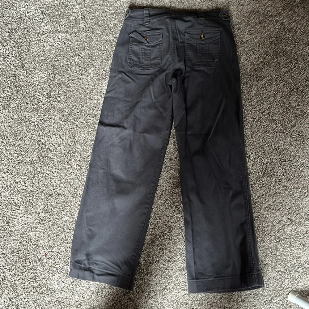 Gray Flamingals Siz 6p trouser Jean wide leg - Picture 3 of 5